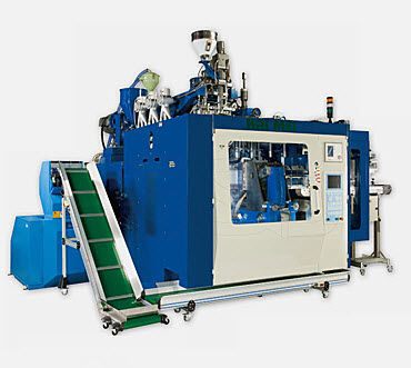 Extrusora sopladora - Kai Mei Plastic Machinery Co., Ltd. - para la industria cosmética / con una estación