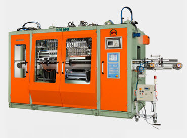 Extrusora sopladora - PBSS-905O series, PBSS-1005O series - Kai Mei Plastic Machinery Co., Ltd. - con dos estaciones