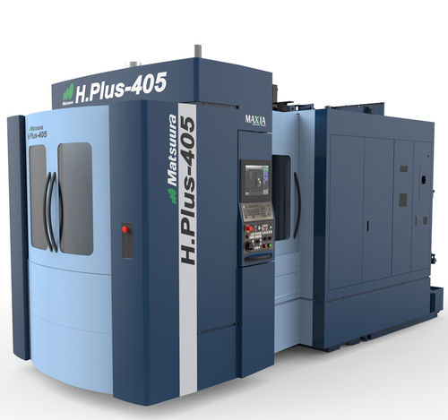 Centro de mecanizado CNC 3 ejes - H.Plus-405 - MATSUURA - horizontal / 60 herramientas / de alta velocidad