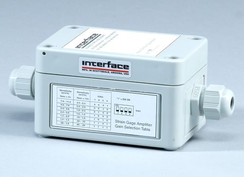 Acondicionador de señal para captor de fuerza - 5 - 10 V, 4 - 20 mA | DCA series    - Interface, Inc.