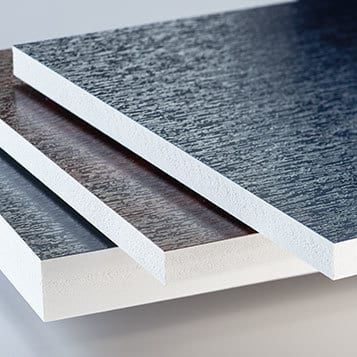 Placa de PVC - KömaDeco® - profine GmbH, KÖMMERLING BU Platten 