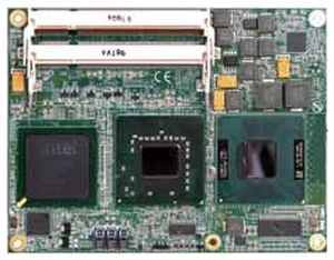 Módulo CPU COM Express - Intel® Core™2 Duo L7500, 1.6 GHz, max. 4 GB | COM-842E - ARBOR Technology Corp. - Intel® Core™ 2 Duo