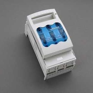 Interruptor seccionador de fusible - 33198 - Wöhner - 3 polos / DC / AC