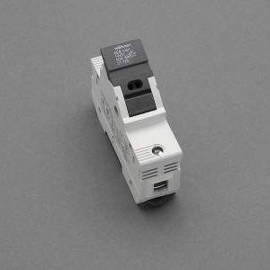 Portafusible cilíndrico - 31115 - Wöhner - en riel DIN / IEC / UL
