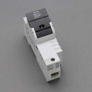 Portafusible cilíndrico - 31120 - Wöhner - en riel DIN / UL / IEC