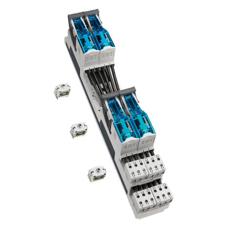 Interruptor seccionador de fusible - 33777 - Wöhner - 3 polos / con fusible NH / industrial