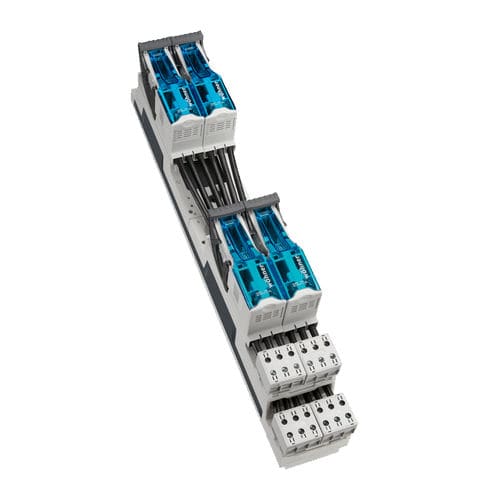 Interruptor seccionador de fusible - 33778 - Wöhner - 3 polos / DC / AC