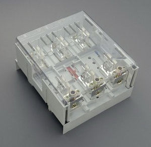 Portafusible para montaje en electroducto - 33311 - Wöhner - clase J / IEC / UL