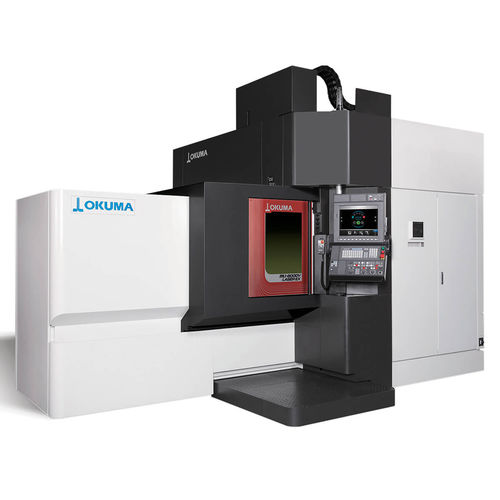 Centro de mecanizado CNC 3 ejes - MU-8000V EX - OKUMA - vertical / 32 herramientas / de corte