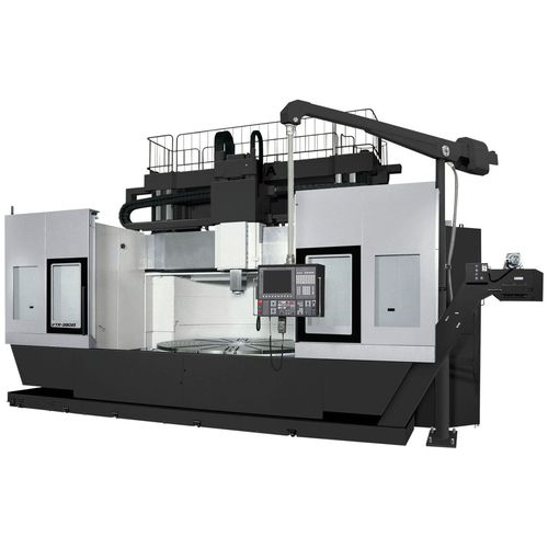 Centro de torneado CNC - VTR-350A - OKUMA - vertical / 4 ejes / de doble columna