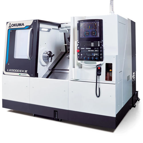 Torno CNC - LB3000 EX III - OKUMA - horizontal / 2 ejes / rígido