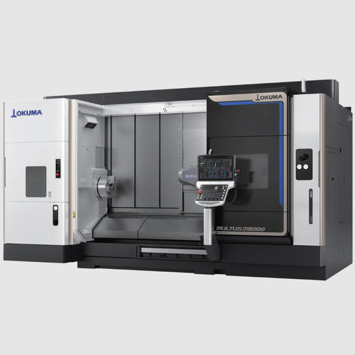 Centro de torneado-fresado CNC - MULTUS U5000 - OKUMA - horizontal / 3 ejes / de columna móvil