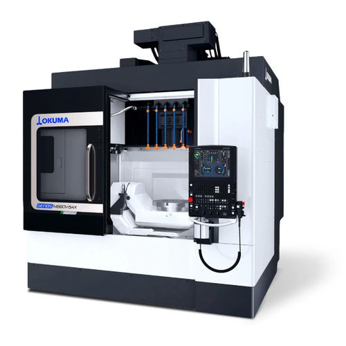 Centro de mecanizado CNC 5 ejes - GENOS M560V-5AX - OKUMA - vertical / 40 herramientas / compacto