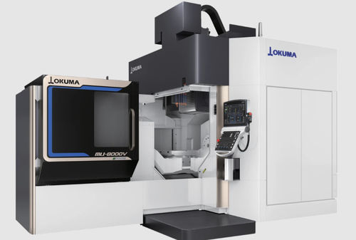 Centro de mecanizado CNC 5 ejes - MU-8000V - OKUMA - vertical / de doble columna / 48 herramientas
