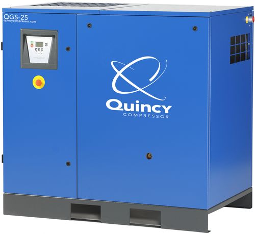 Compresor de tornillo - QGS series - Quincy Compressor - rotativo / de aire / con motor eléctrico