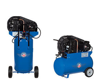 Compresor de pistón - Quincy Compressor - de aire / con motor eléctrico / con ruedas