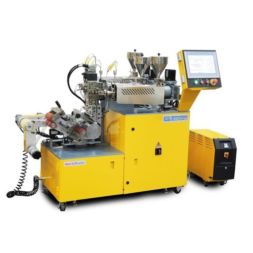 Línea de extrusión de laboratorio - LMCR-150-COEX - Labtech Engineering Co., Ltd. - compacta / 3 capas / de película plana