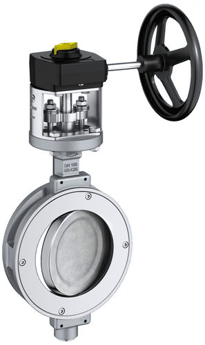 Válvula de mariposa - HP 111 - EBRO ARMATUREN Gebr. Bröer GmbH - con control neumático / wafer / de alta presión