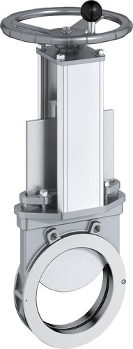 Válvula de guillotina - XV - EBRO ARMATUREN Gebr. Bröer GmbH - con control neumático / de cierre / de desenlodado