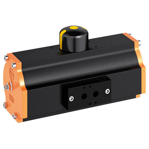 Actuador para válvula neumático - EB-SYD - EBRO ARMATUREN Gebr. Bröer GmbH - rotativo / yugo escocés / de doble efecto