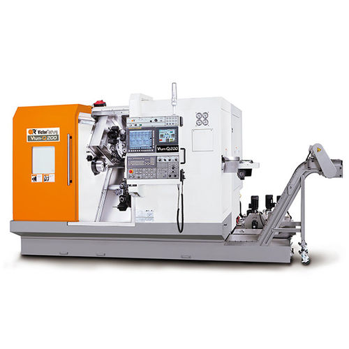 Centro de torneado-fresado CNC - Vturn-Q200 series - VICTOR - horizontal / 3 ejes