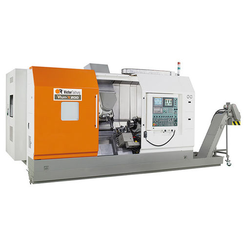 Centro de torneado-fresado CNC - VTURN-X200 - VICTOR - horizontal / 2 ejes / 4 ejes
