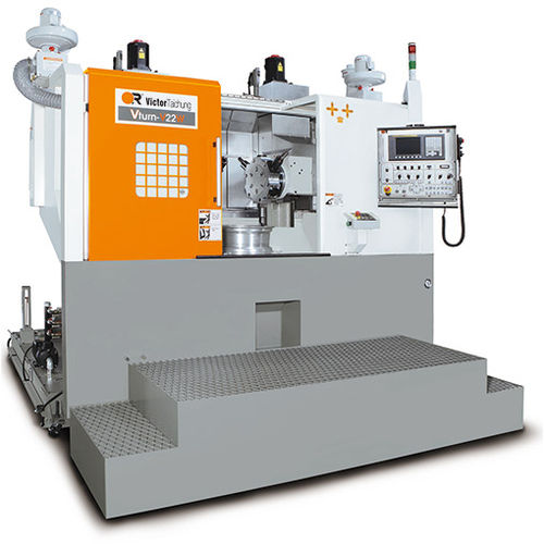 Torno CNC - Vturn-V22W, Vturn-V24W - VICTOR - vertical / 4 ejes / de corte