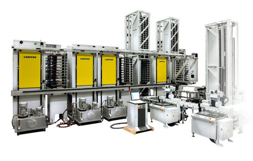 Máquina de laminado automatizada - Lauffer Pressen GmbH & Co. KG, Maschinenfabrik - para circuito impreso