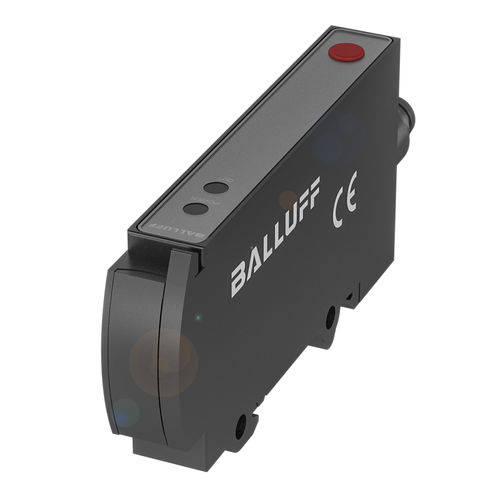 Sensor fotoeléctrico de barrera - BFB0004 - Balluff GmbH - rectangular / LED / de fibra óptica