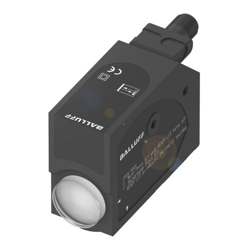 Detector de contraste detector de reflexión directa - BKT0001 - Balluff GmbH - rectangular / de luz azul / analógico
