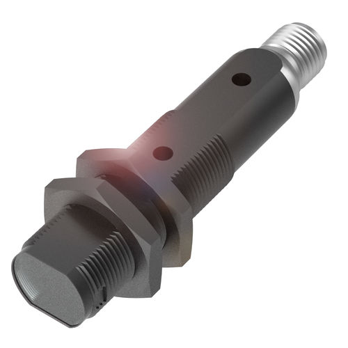 Detector de contraste detector de reflexión directa - BKT000H - Balluff GmbH - cilíndrico / LED