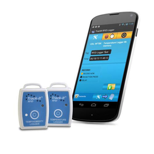Registrador de datos de temperatura y humedad - Track-It™ - MONARCH INSTRUMENT - RFID / con pantalla táctil / para almacenamiento