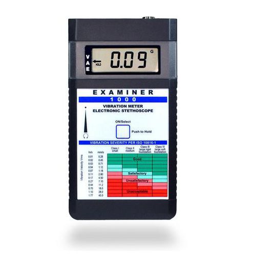 Vibrómetro para vigilancia de máquina - Examiner 1000 - MONARCH INSTRUMENT - FFT / con estetoscopio electrónico