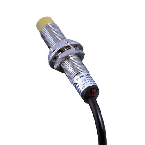 Sensor de proximidad inductivo - PS-12 - MONARCH INSTRUMENT - cilíndrico / PNP / roscado