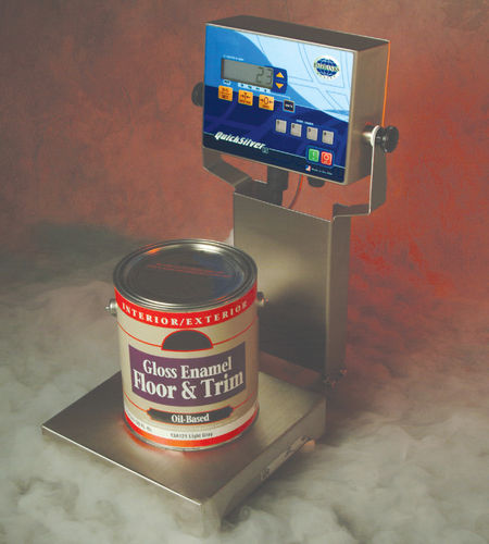 Balanza electromecánica - QuickSilver series - FAIRBANKS - con pantalla LCD / de acero inoxidable / resistente al agua