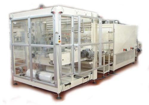 Retractiladora automática - H130 -A90&deg;T - MACDUE - con túnel de retracción / de alta velocidad