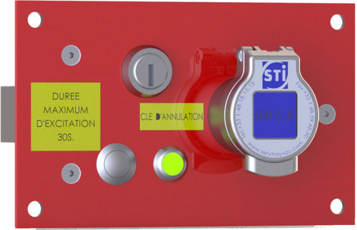 Cerradura de llave - ERTK - SERV TRAYVOU INTERVERROUILLAGE - electrónica / de latón / de acero inoxidable