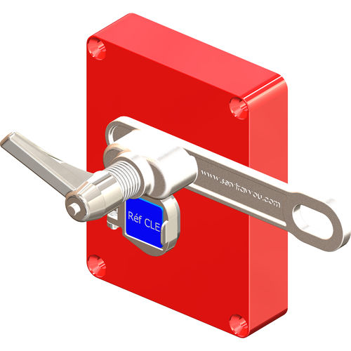 Cerradura de llave - S0L - SERV TRAYVOU INTERVERROUILLAGE - para puerta / de acero inoxidable / de aluminio