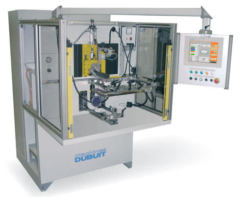 Máquina de serigrafia automática - 902 series - MACHINES DUBUIT S.A.S.  - de color / para la industria del vidrio / en plano
