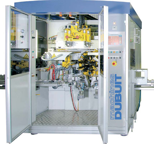 Máquina de serigrafia automática - max. 4 000 p/h | 329-G - MACHINES DUBUIT S.A.S.  - de color / para botellas de vidrio / en plano