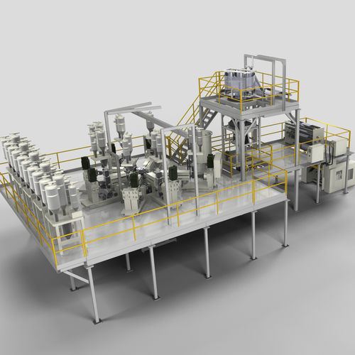 Línea de coextrusión multicapas - Barrier Double-Bubble Lines - Macro Engineering & Technology Inc. - de película soplada / para PVdC / para barrera