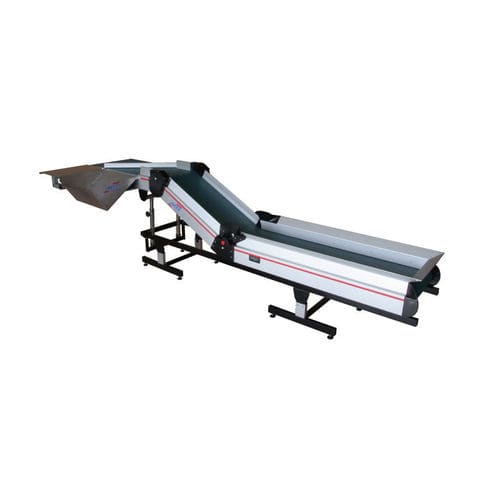 Transportador en Z - ZL-HF 340  - MTF Technik Hardy Schürfeld GmbH & Co. KG  - de banda / horizontal / con inclinación ajustable