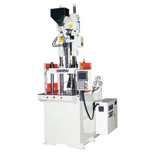 Máquina de inyección vertical - V series  - Multiplas Enginery Co., Ltd. - hidráulica / de ciclos rápidos