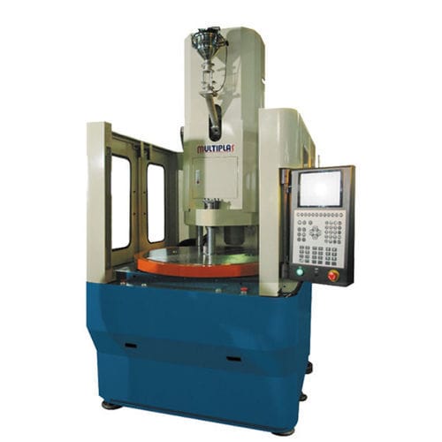 Máquina de inyección vertical - V3E-R-55T - Multiplas Enginery Co., Ltd. - eléctrica / de ciclos rápidos