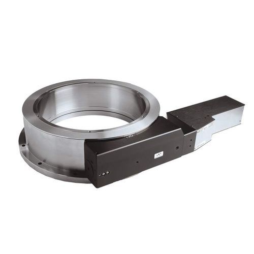 Platina de posicionamiento rotativa - RV series - MICRO-CONTROLE / Spectra-Physics - motorizada / en lazo cerrado / de precisión