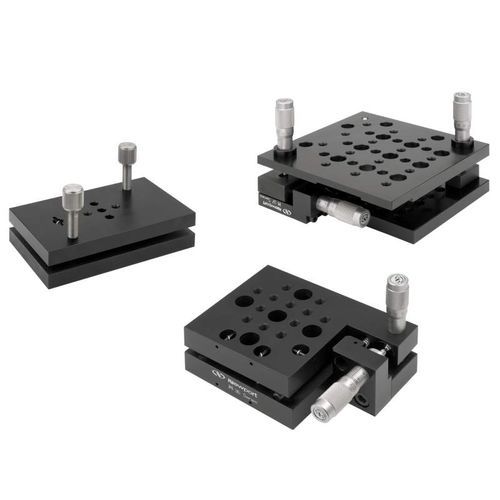 Platina de posicionamiento de inclinación - M series - MICRO-CONTROLE / Spectra-Physics - XYZ / motorizada / multieje