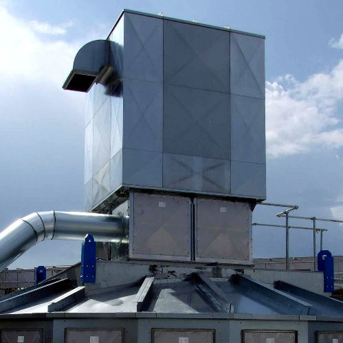 Sistema de filtración modular - NESTRO Lufttechnik GmbH - a presión / de aire / para silo