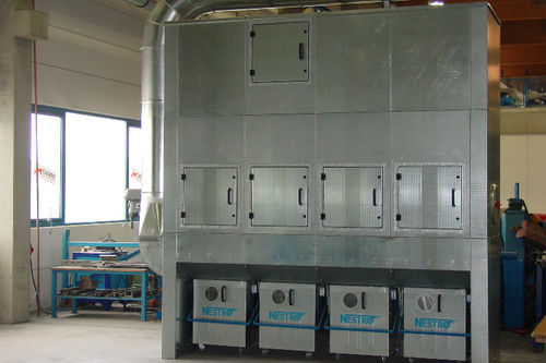 Planta de filtracion de vacío - N series - NESTRO Lufttechnik GmbH - de gravedad / de presión / de gas