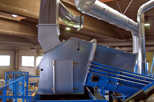 Separador de granulado - NESTRO Lufttechnik GmbH - de papel / de aire / para la industria del reciclaje