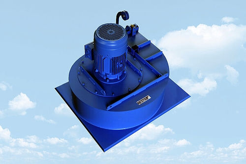 Ventilador de pie - NESTRO Lufttechnik GmbH - silencioso / centrífugo / de aspiración